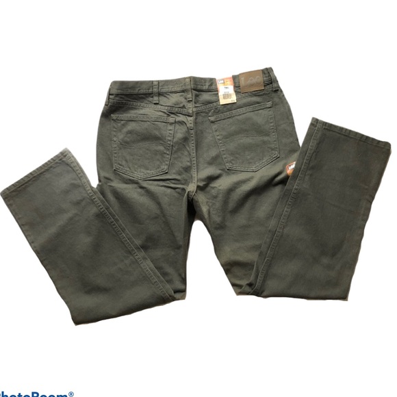 *NWT* LEE | Fatigue-colored Mens Straight Leg - Picture 5 of 16